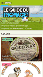 Mobile Screenshot of leguidedufromage.com